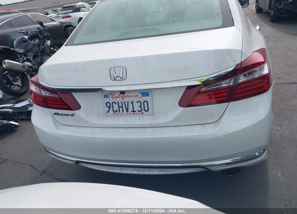 2016 HONDA ACCORD LX VIN: 1HGCR2F32GA185156