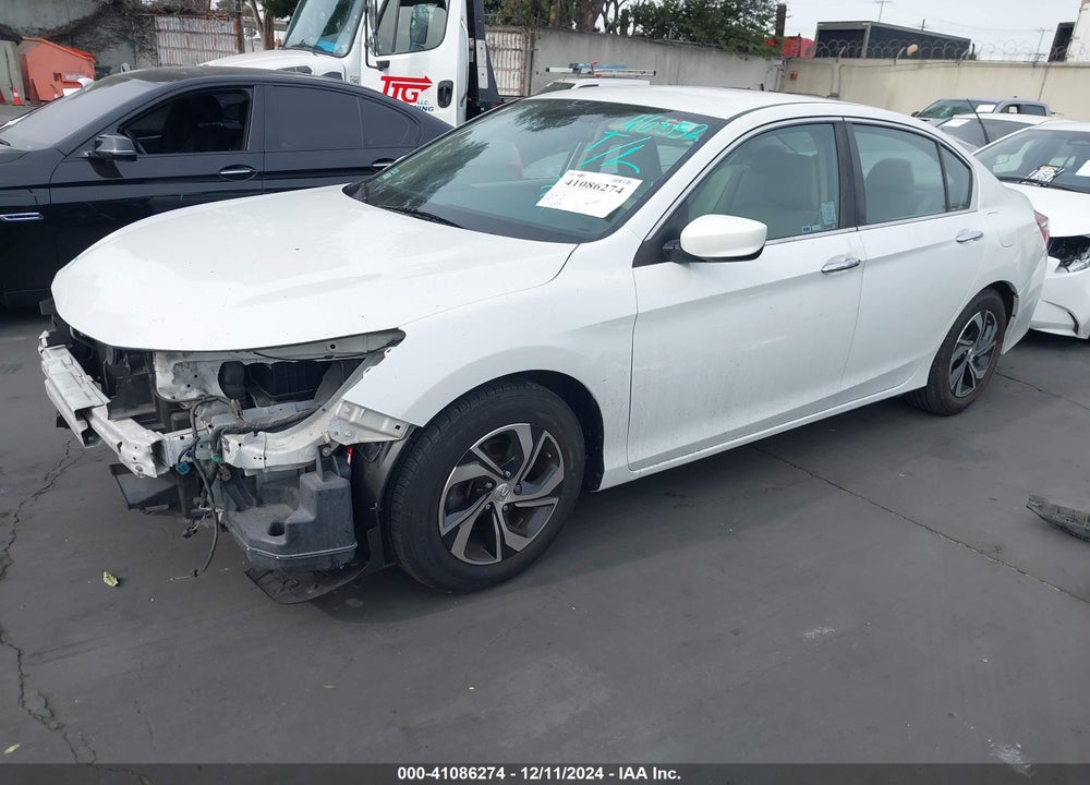 2016 HONDA ACCORD LX VIN: 1HGCR2F32GA185156