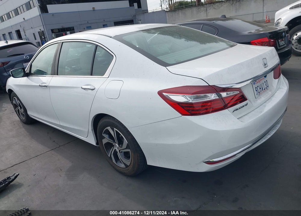 2016 HONDA ACCORD LX VIN: 1HGCR2F32GA185156