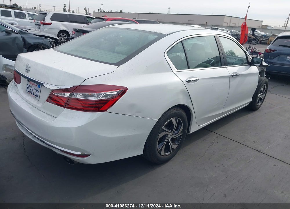 2016 HONDA ACCORD LX VIN: 1HGCR2F32GA185156
