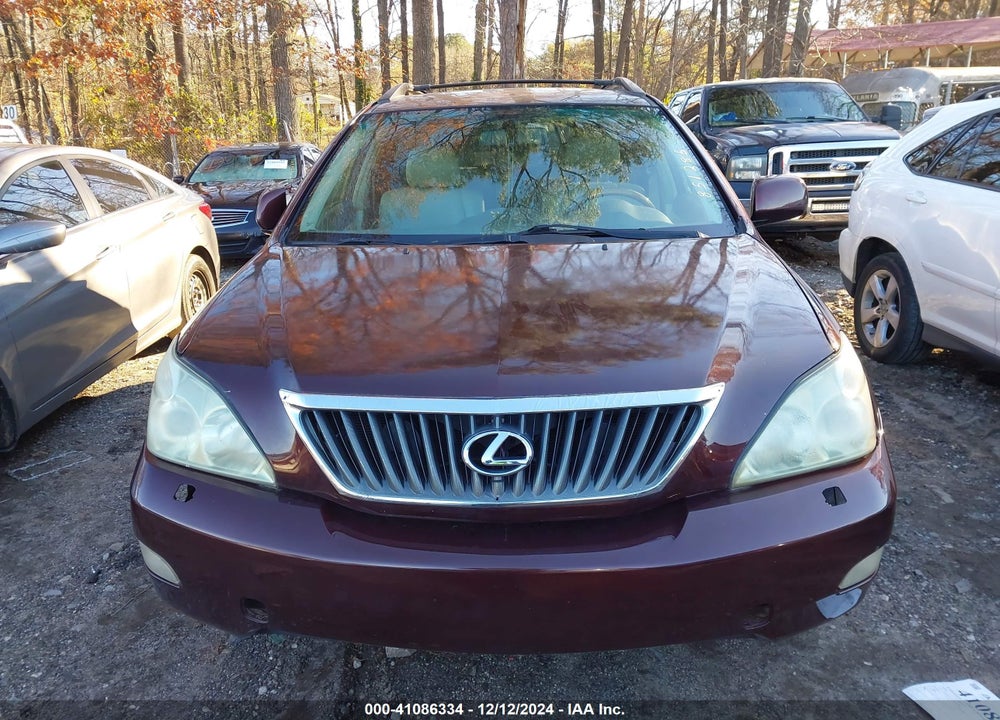 2008 LEXUS RX 350 VIN: JTJHK31U382851285