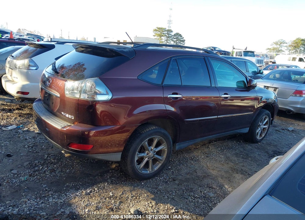 2008 LEXUS RX 350 VIN: JTJHK31U382851285