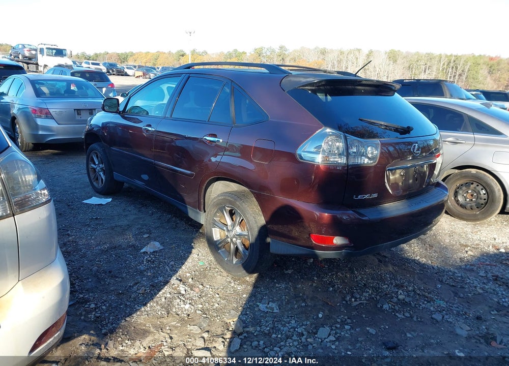 2008 LEXUS RX 350 VIN: JTJHK31U382851285