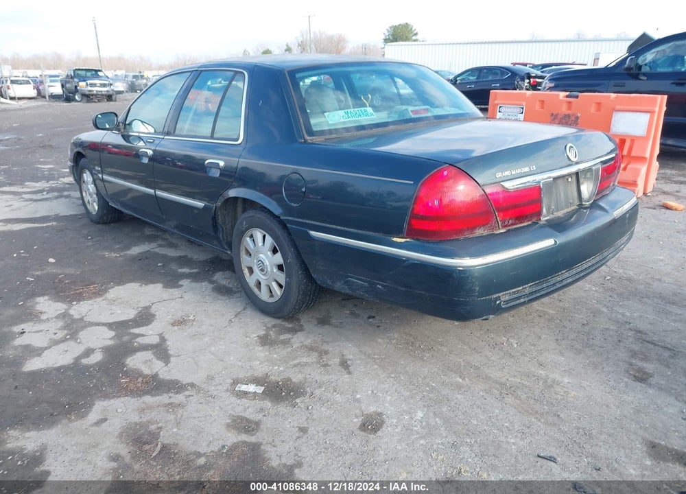 2003 MERCURY GRAND MARQUIS LS VIN: 2MEHM75W73X674051