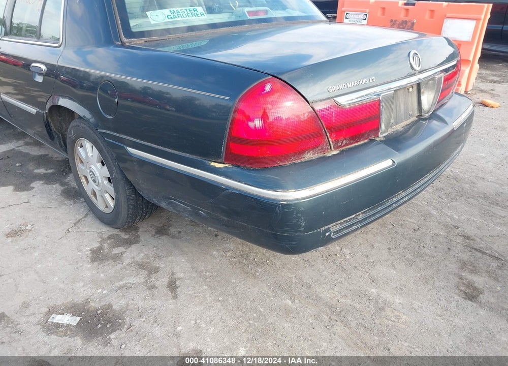 2003 MERCURY GRAND MARQUIS LS VIN: 2MEHM75W73X674051