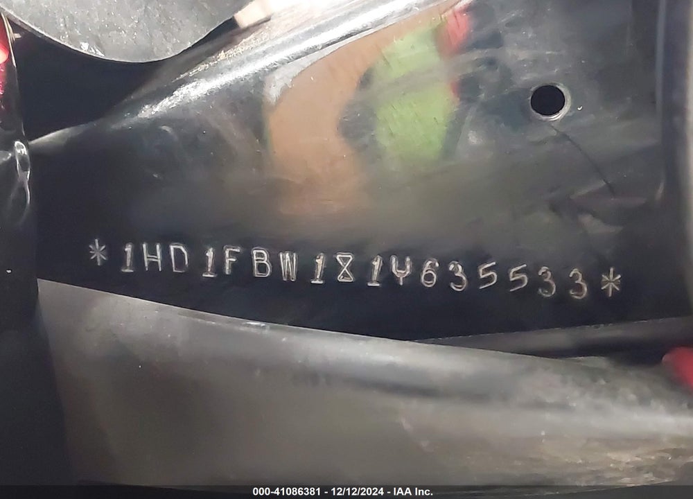 2001 HARLEY-DAVIDSON FLHRI VIN: 1HD1FBW181Y635533