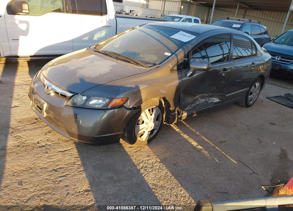 2007 HONDA CIVIC LX VIN: 1HGFA16597L002386