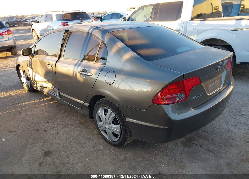 2007 HONDA CIVIC LX VIN: 1HGFA16597L002386
