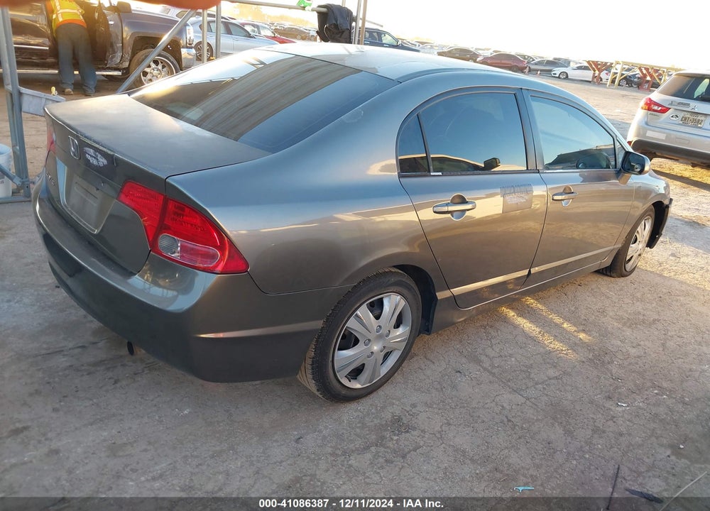 2007 HONDA CIVIC LX VIN: 1HGFA16597L002386