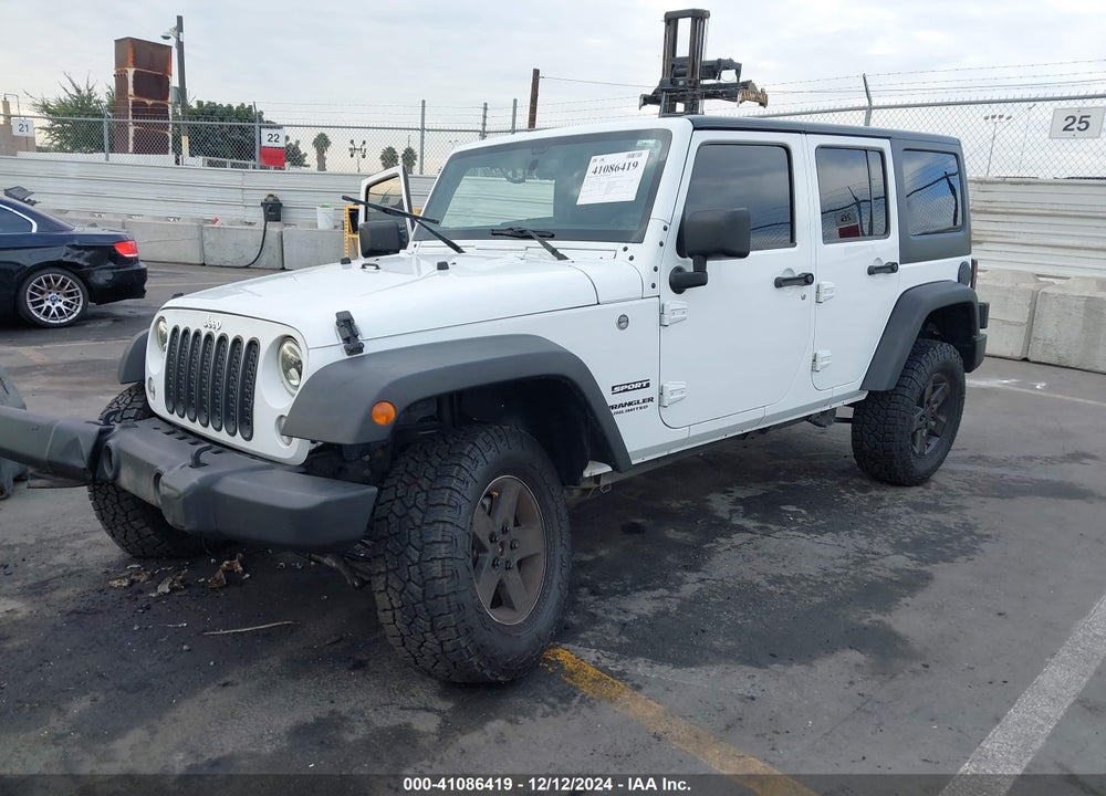 2017 JEEP WRANGLER UNLIMITED SPORT 4X4 VIN: 1C4BJWDG3HL710505