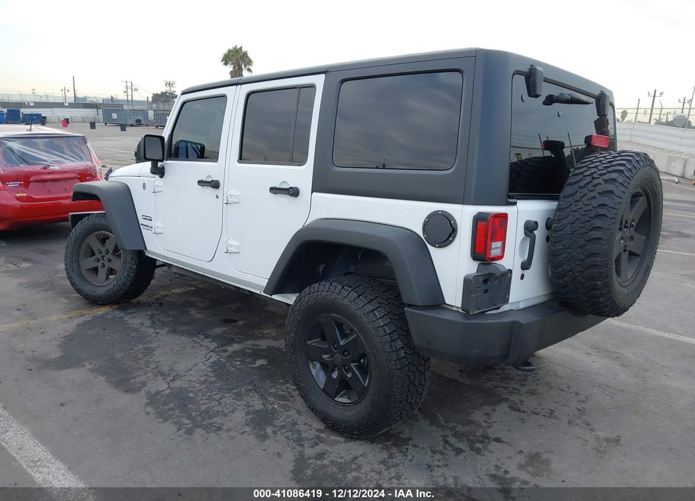 2017 JEEP WRANGLER UNLIMITED SPORT 4X4 VIN: 1C4BJWDG3HL710505
