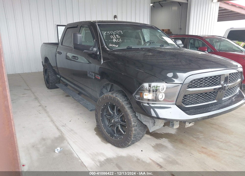 2017 RAM 1500 SLT 4X2 6'4 BOX VIN: 1C6RR6TT7HS775330