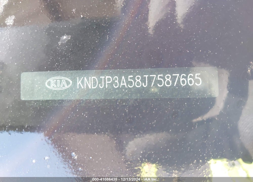 2018 KIA SOUL VIN: KNDJP3A58J7587665