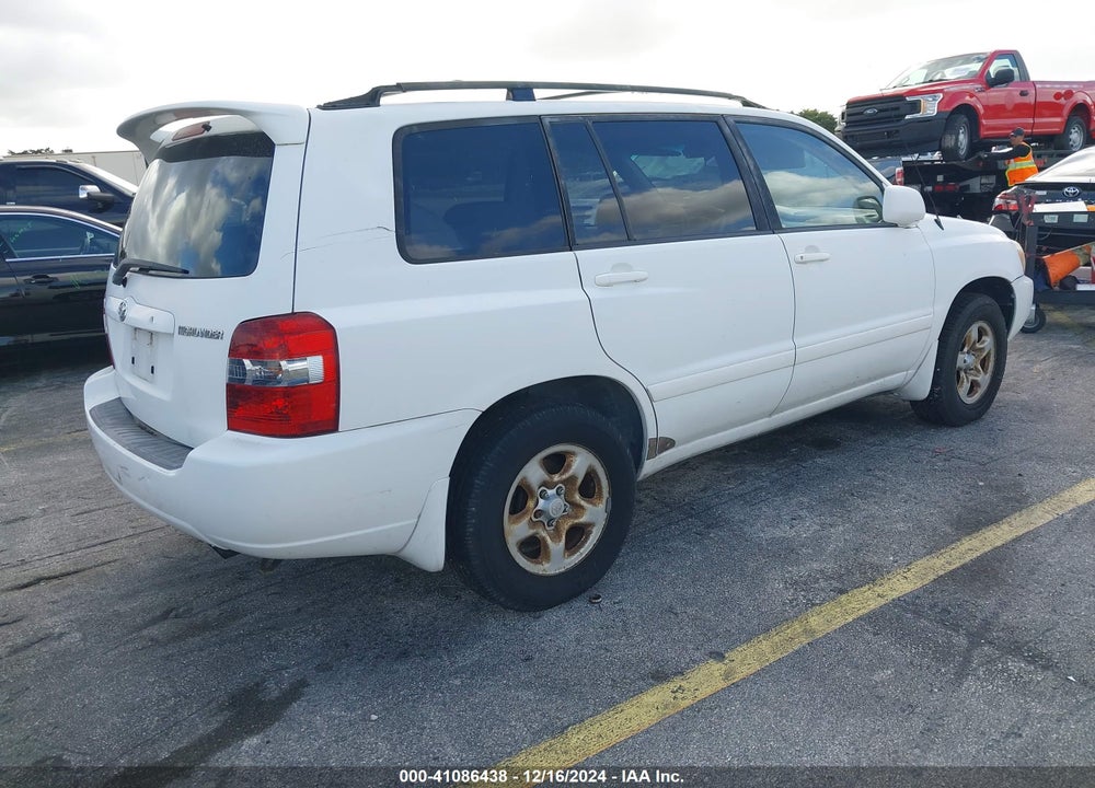 2007 TOYOTA HIGHLANDER VIN: JTEGD21A370169487