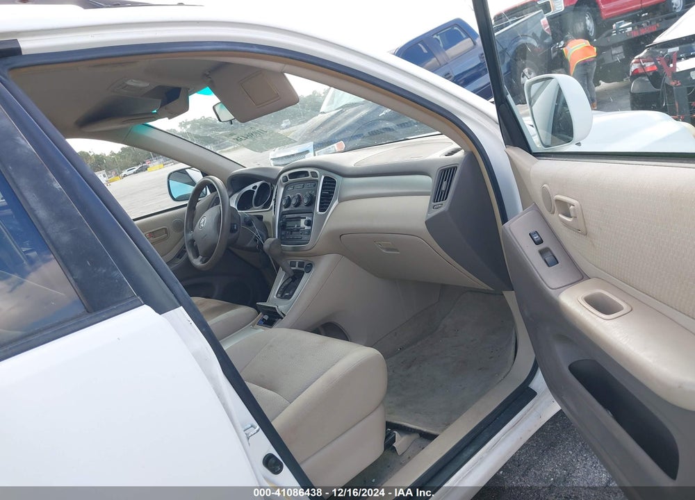 2007 TOYOTA HIGHLANDER VIN: JTEGD21A370169487