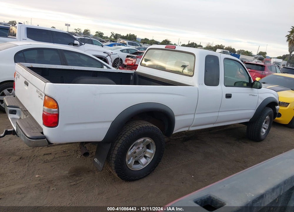 2004 TOYOTA TACOMA BASE V6 VIN: 5TEWN72N84Z340709