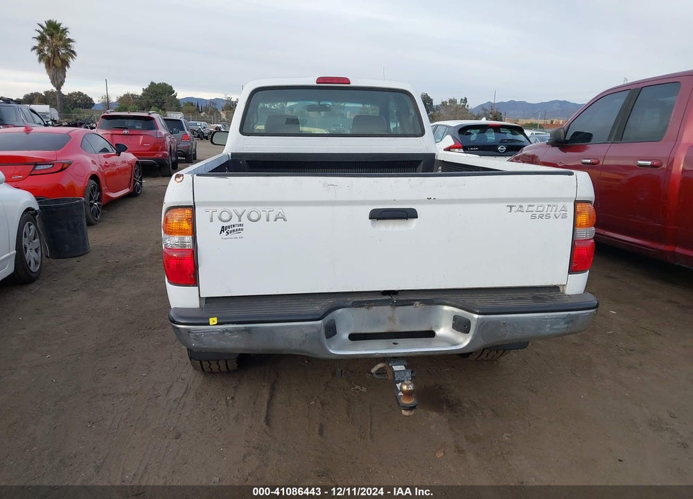 2004 TOYOTA TACOMA BASE V6 VIN: 5TEWN72N84Z340709