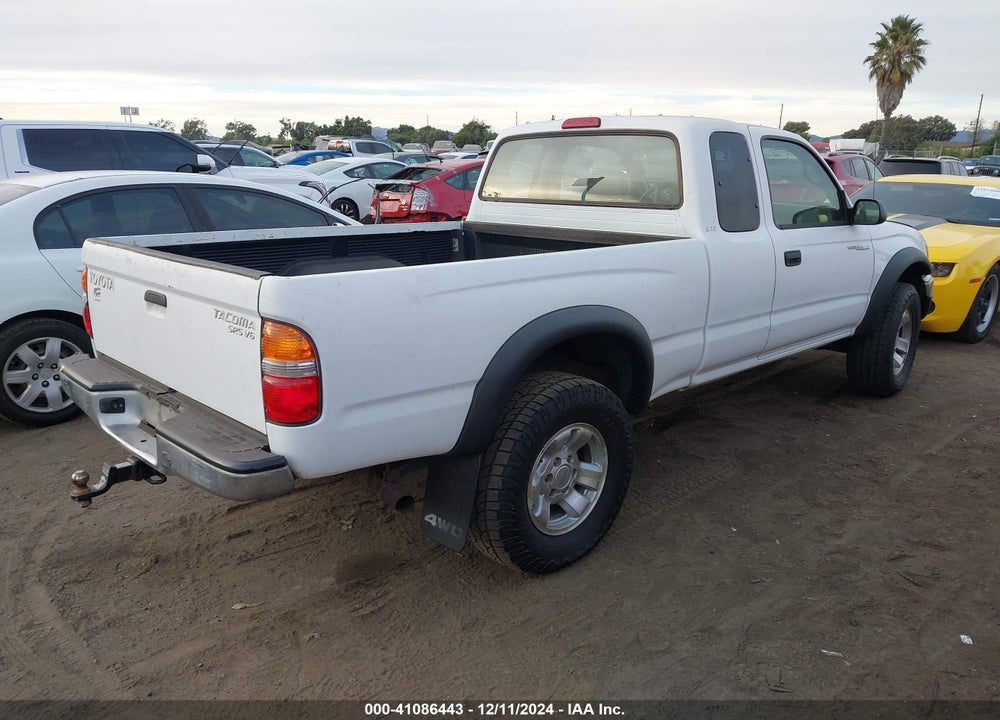 2004 TOYOTA TACOMA BASE V6 VIN: 5TEWN72N84Z340709
