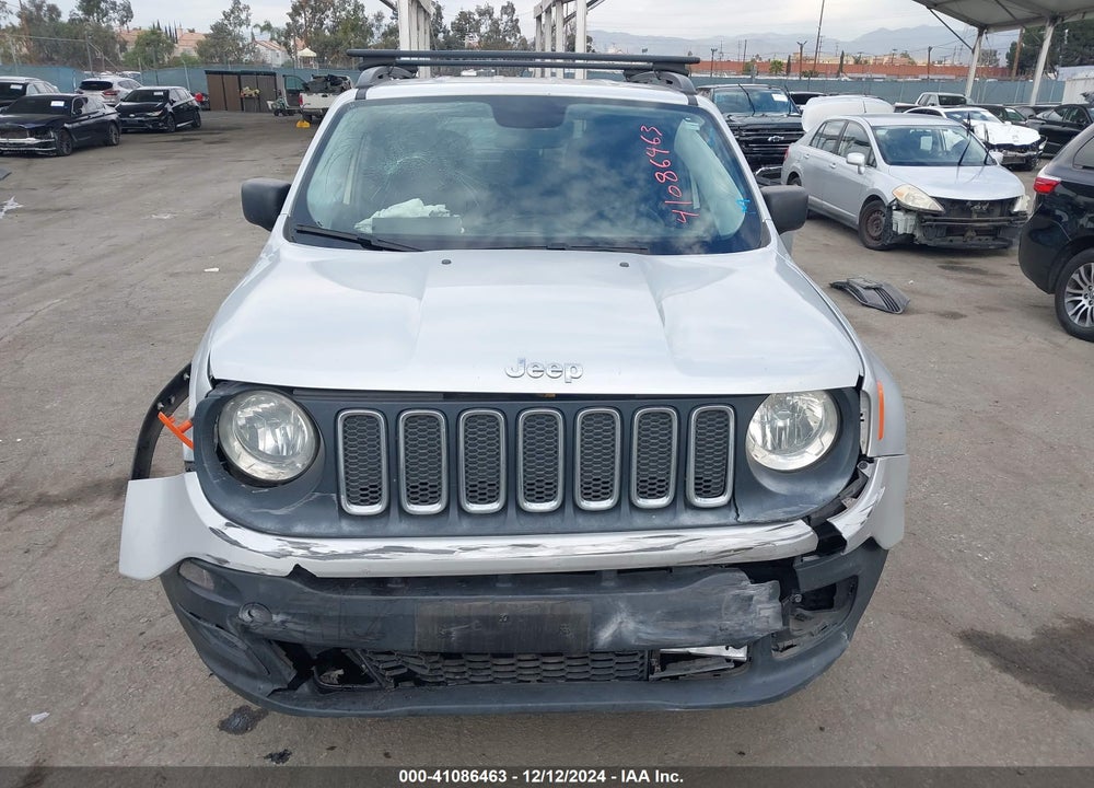 2017 JEEP RENEGADE SPORT 4X4 VIN: ZACCJBAB6HPG47806
