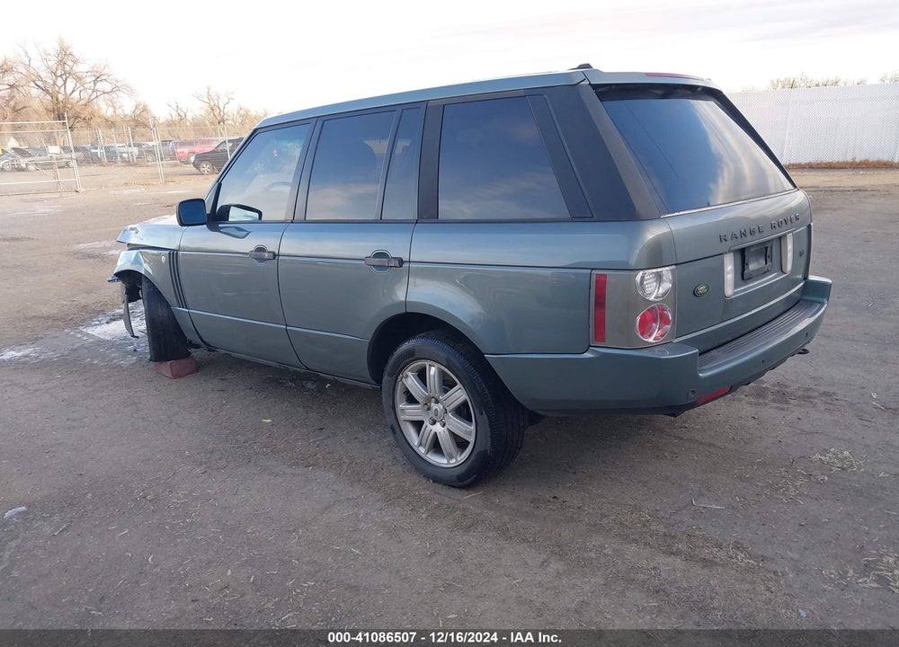 2006 LAND ROVER RANGE ROVER HSE VIN: SALME15456A212179