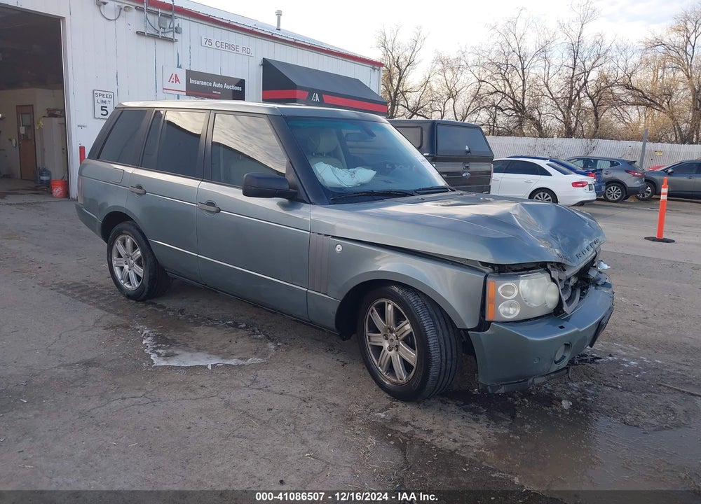 2006 LAND ROVER RANGE ROVER HSE VIN: SALME15456A212179
