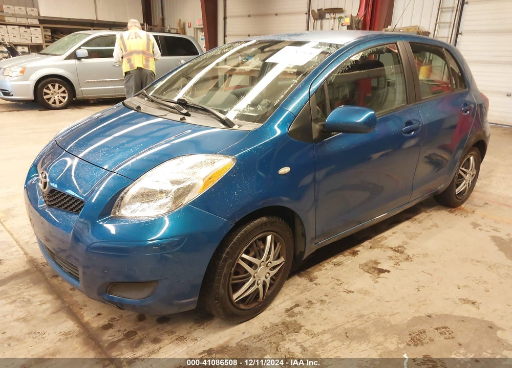 2010 TOYOTA YARIS VIN: JTDKT4K38A5291382