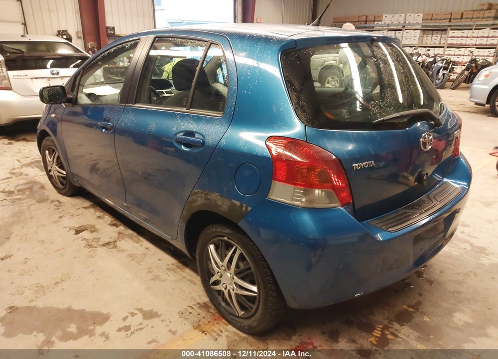 2010 TOYOTA YARIS VIN: JTDKT4K38A5291382