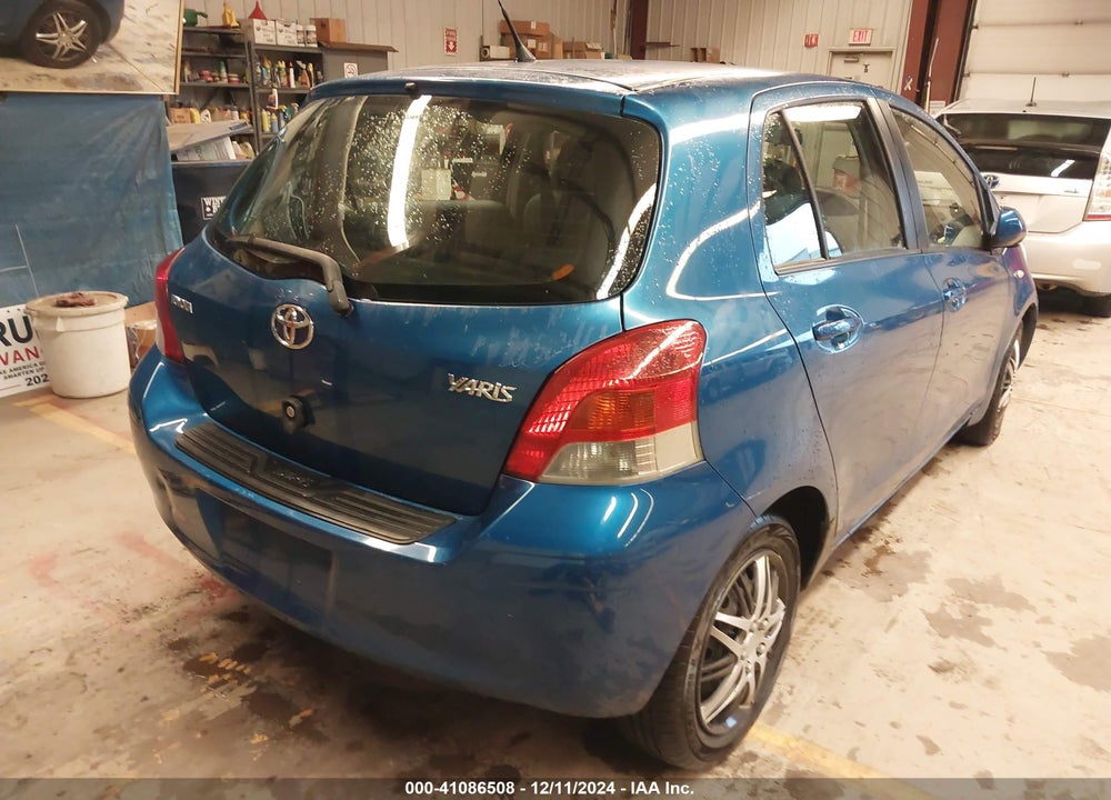 2010 TOYOTA YARIS VIN: JTDKT4K38A5291382