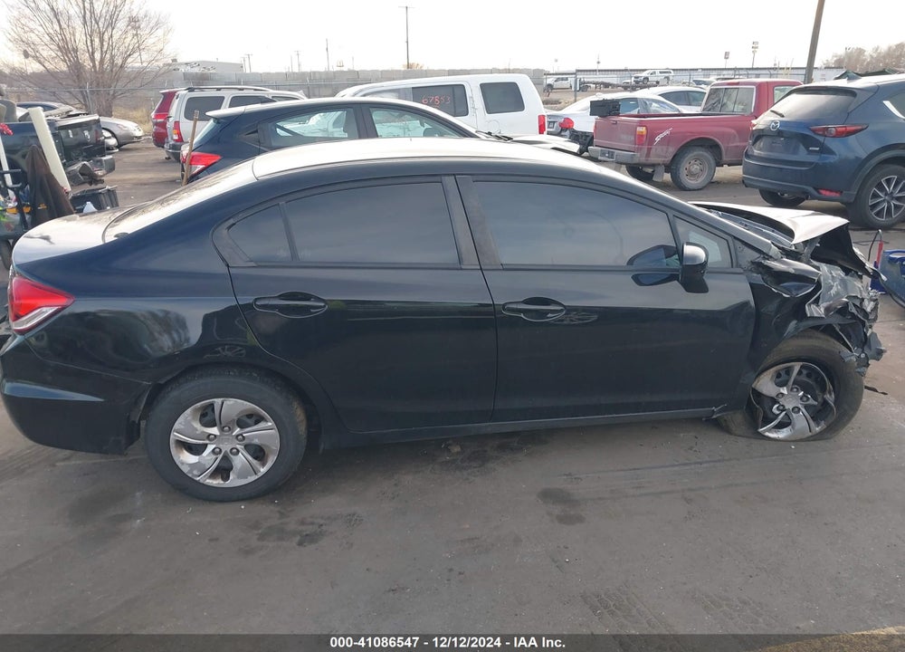 2015 HONDA CIVIC LX VIN: 19XFB2F55FE106804