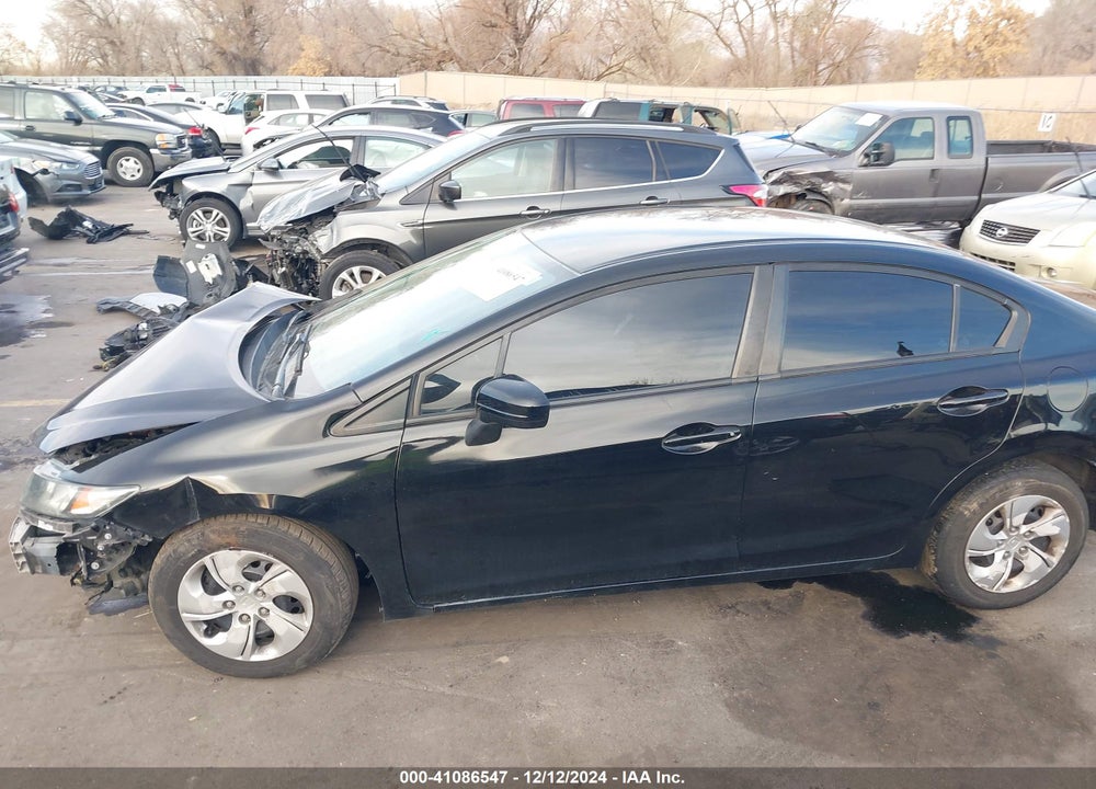 2015 HONDA CIVIC LX VIN: 19XFB2F55FE106804