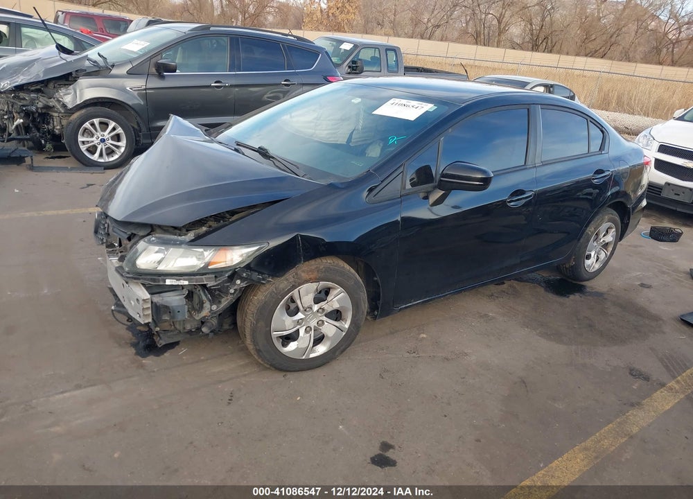 2015 HONDA CIVIC LX VIN: 19XFB2F55FE106804