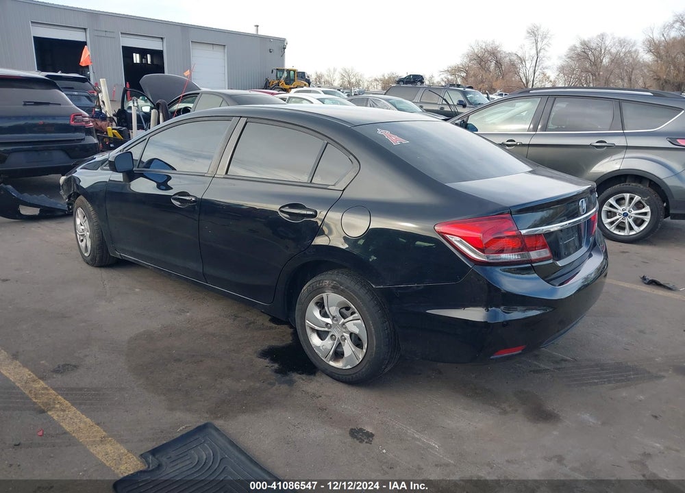 2015 HONDA CIVIC LX VIN: 19XFB2F55FE106804