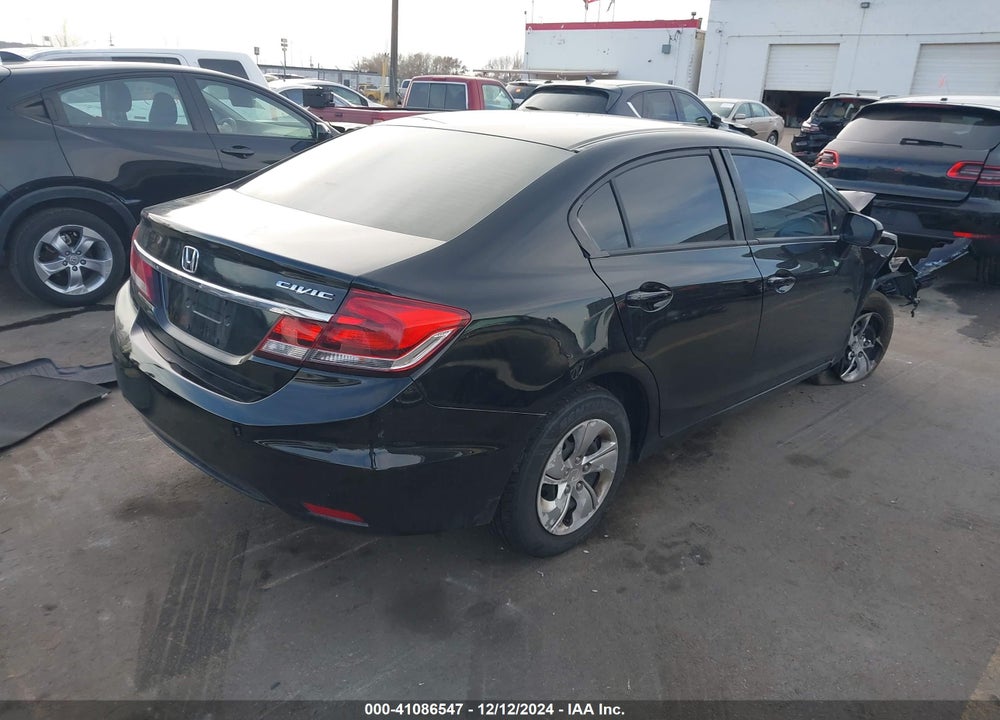 2015 HONDA CIVIC LX VIN: 19XFB2F55FE106804