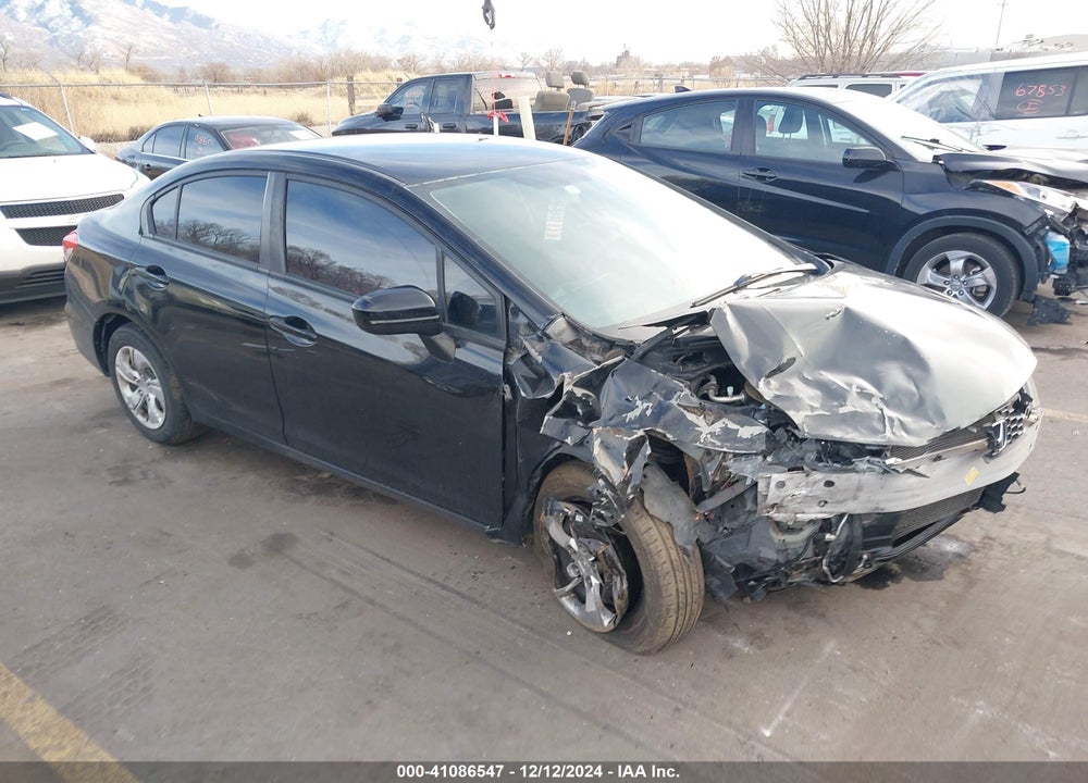 2015 HONDA CIVIC LX VIN: 19XFB2F55FE106804