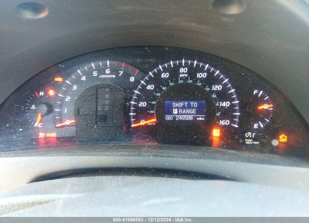 2010 TOYOTA CAMRY XLE V6 VIN: 4T1BK3EK7AU598074