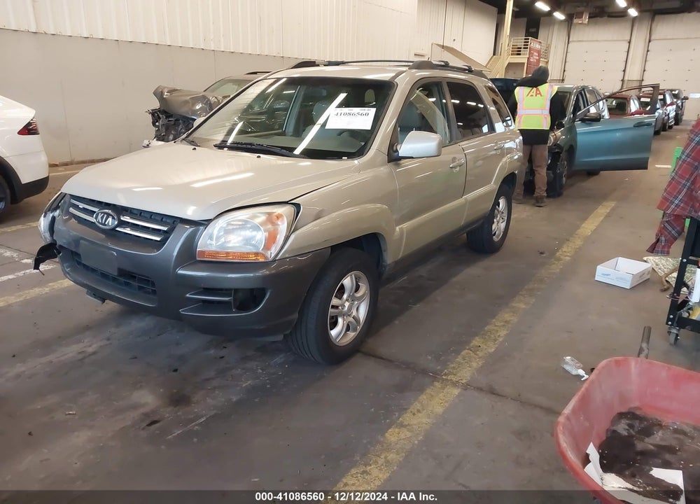 2007 KIA SPORTAGE EX V6 VIN: KNDJF723X77399990