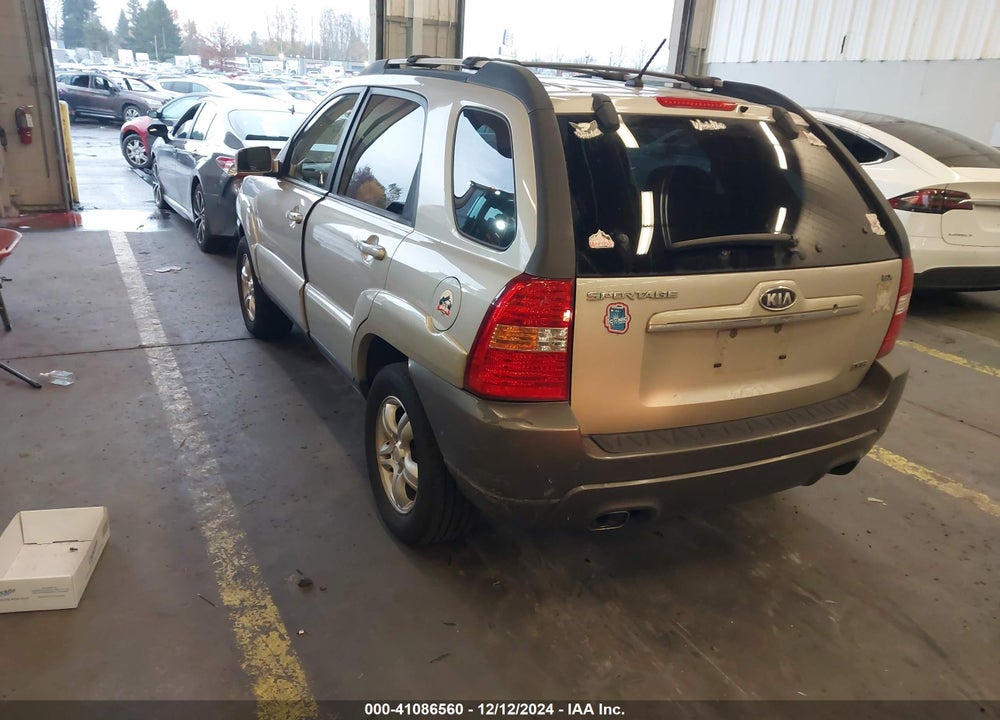 2007 KIA SPORTAGE EX V6 VIN: KNDJF723X77399990