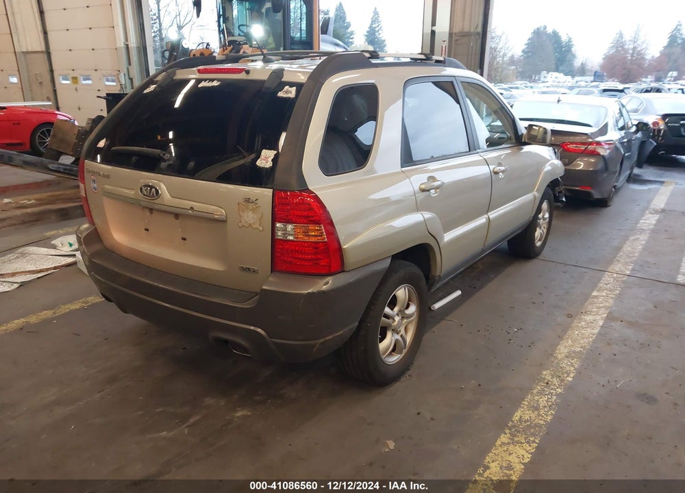 2007 KIA SPORTAGE EX V6 VIN: KNDJF723X77399990