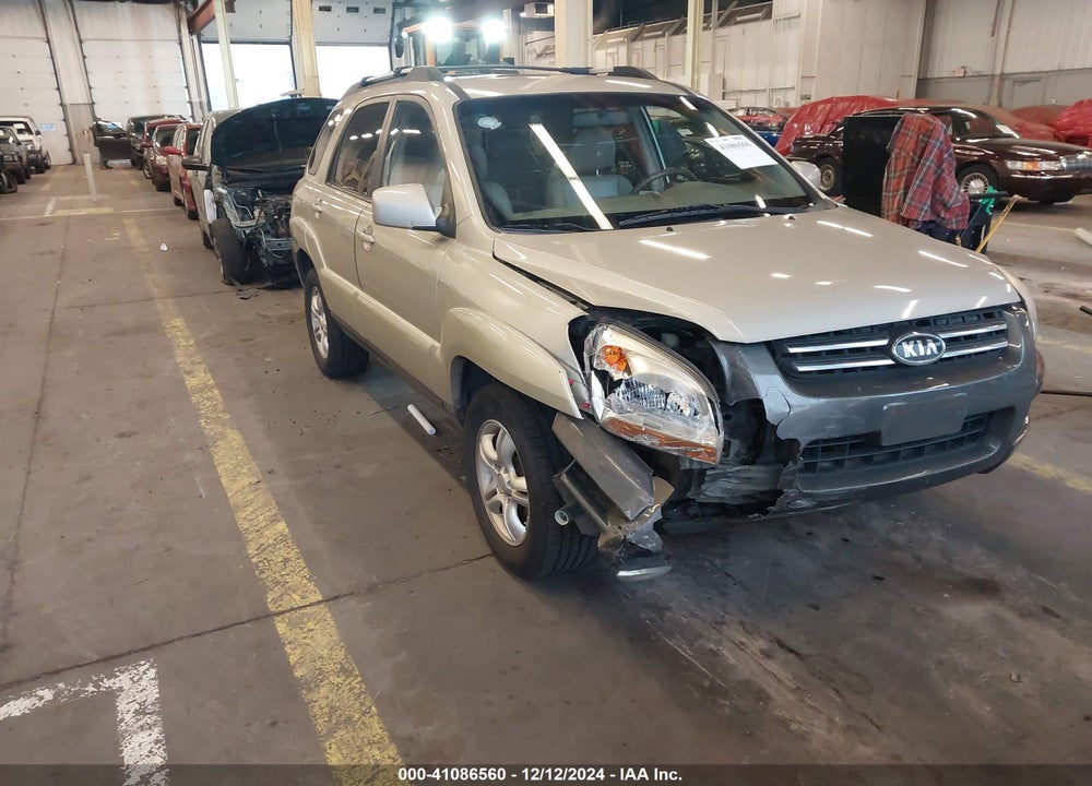 2007 KIA SPORTAGE EX V6 VIN: KNDJF723X77399990