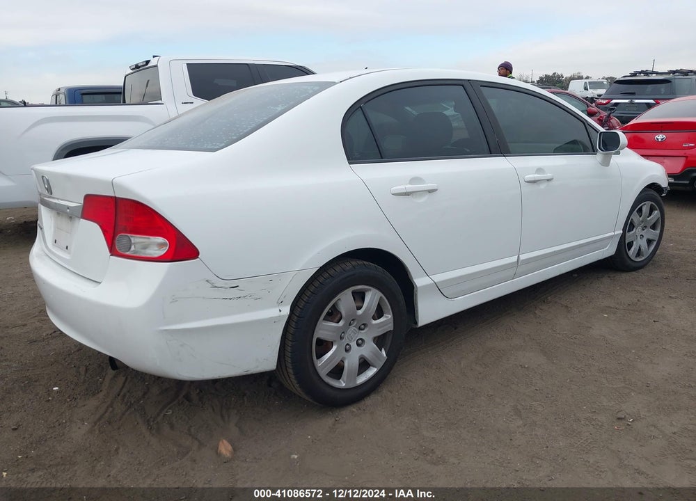 2010 HONDA CIVIC LX VIN: 19XFA1F55AE066956