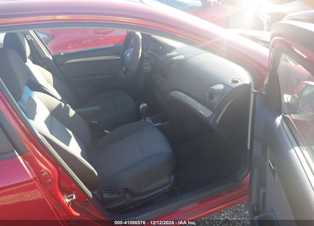 2009 CHEVROLET AVEO LT VIN: KL1TD56E79B338781
