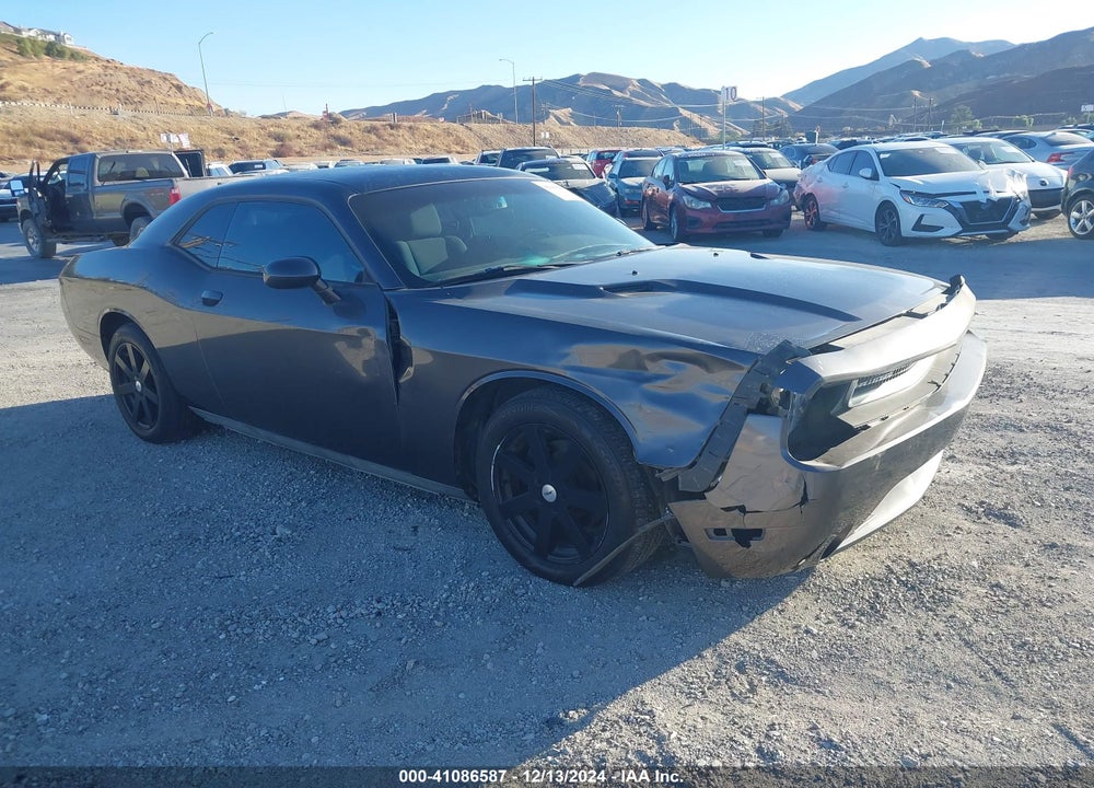 2013 DODGE CHALLENGER SXT VIN: 2C3CDYAG6DH553639