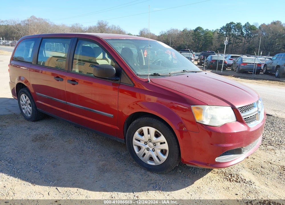2015 DODGE GRAND CARAVAN AMERICAN VALUE PKG VIN: 2C4RDGBG7FR736091