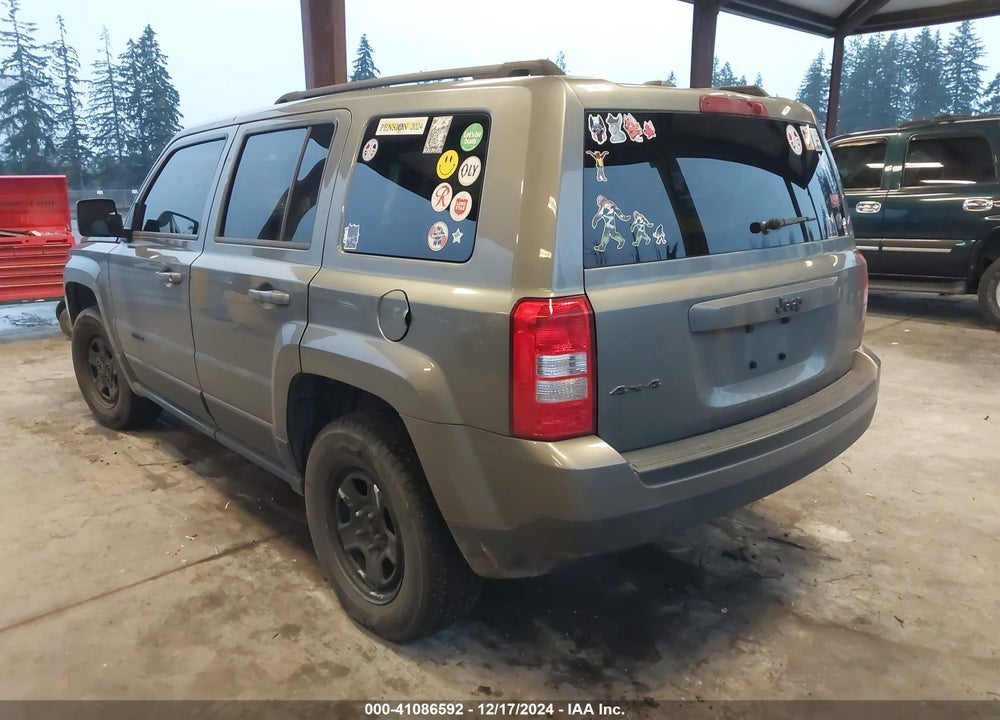 2013 JEEP PATRIOT SPORT VIN: 1C4NJRBB8DD168344