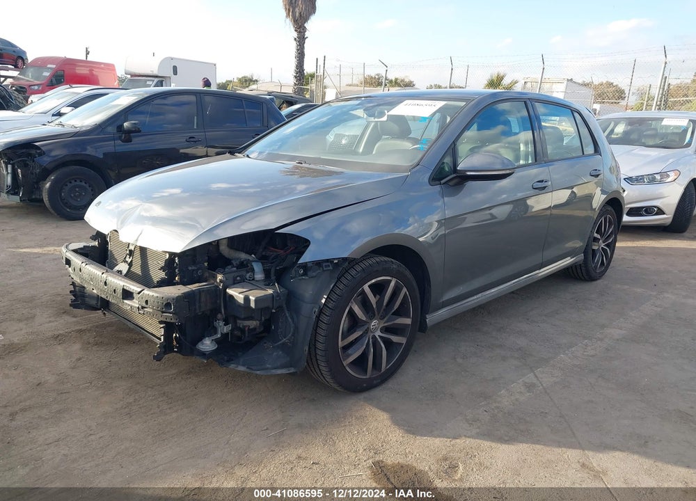 2015 VOLKSWAGEN GOLF TSI SE 4-DOOR VIN: 3VW217AU7FM004808