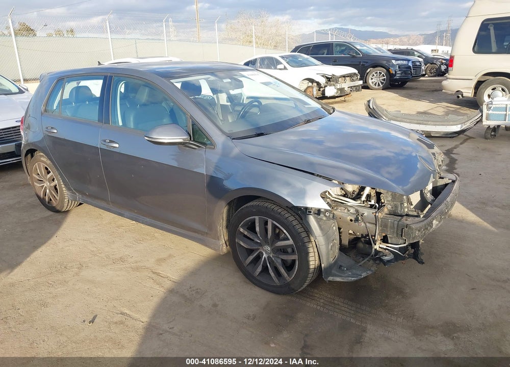 2015 VOLKSWAGEN GOLF TSI SE 4-DOOR VIN: 3VW217AU7FM004808