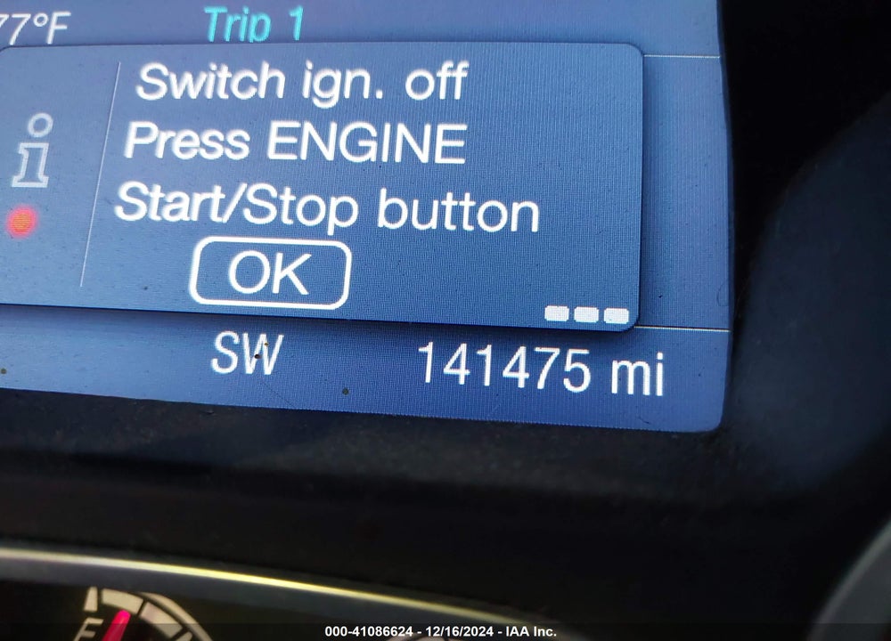 2014 FORD FOCUS ST VIN: 1FADP3L92EL310994