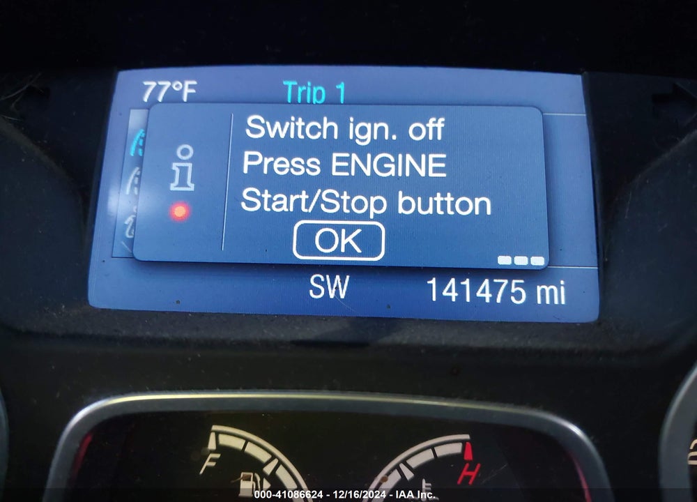 2014 FORD FOCUS ST VIN: 1FADP3L92EL310994