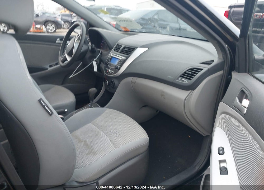 2012 HYUNDAI ACCENT GS VIN: KMHCT5AE9CU026083