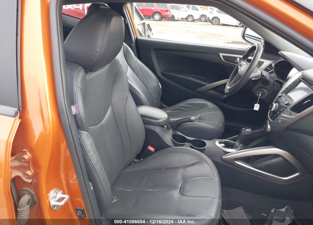 2013 HYUNDAI VELOSTER BASE W/BLACK VIN: KMHTC6ADXDU102814